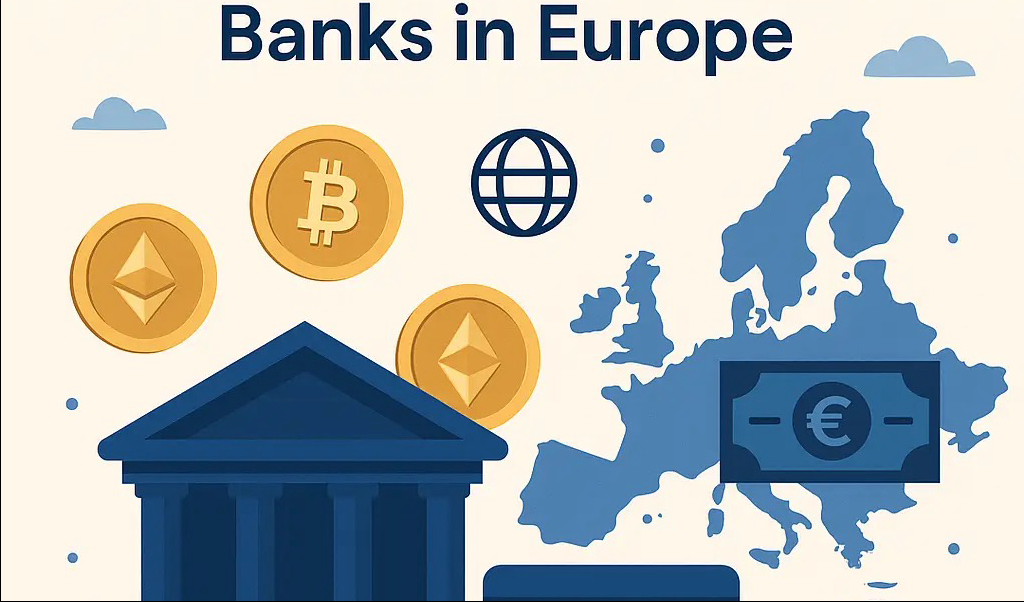 10 najbardziej przyjaznych kryptowalutom banków w Europie