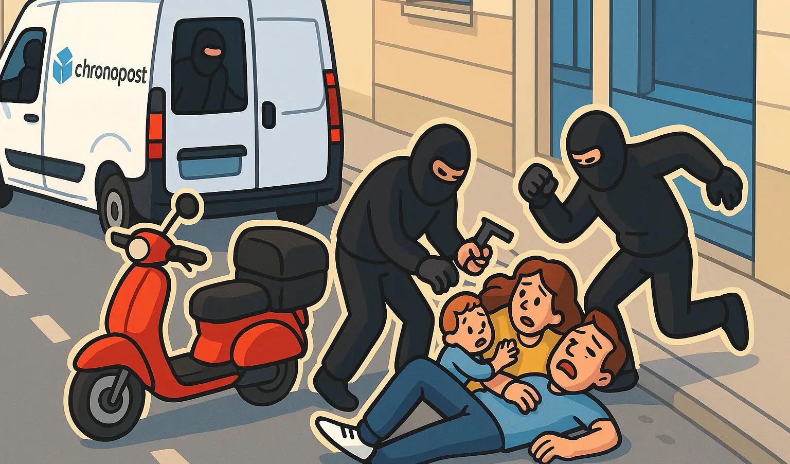 Опит за отвличане на семейството на главния изпълнителен директор на Paymium в центъра на Париж