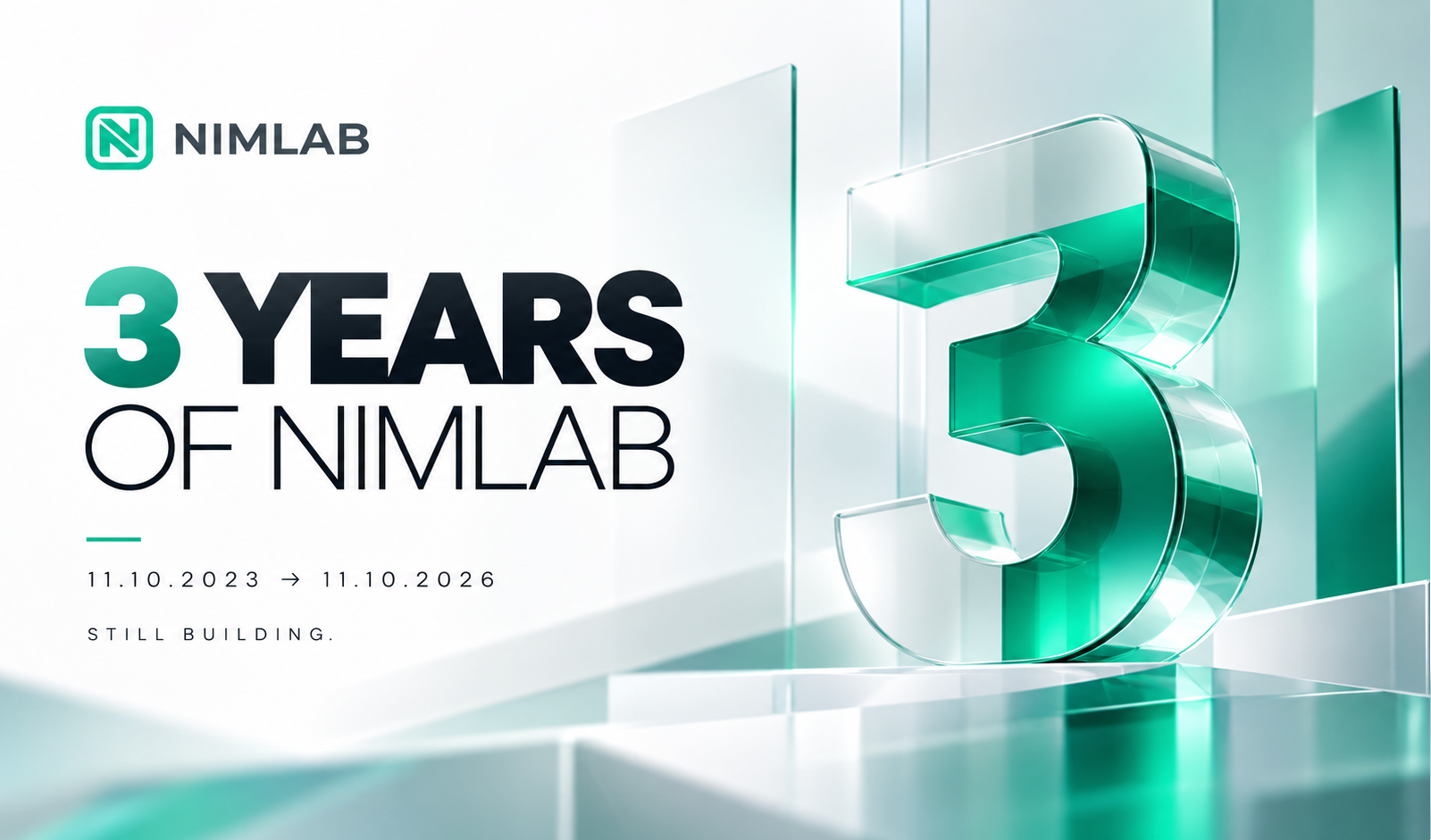 NIMLAB виповнилося 3 роки: три роки розвитку криптоінфраструктури