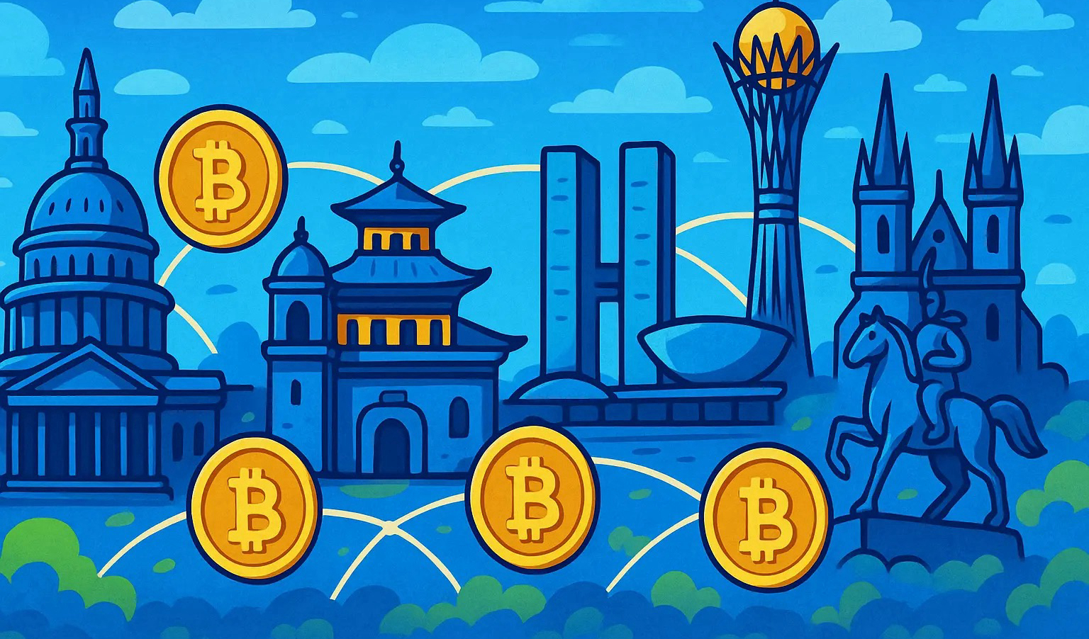 Paesi con riserve nazionali di criptovalute: panoramica delle iniziative a giugno 2025